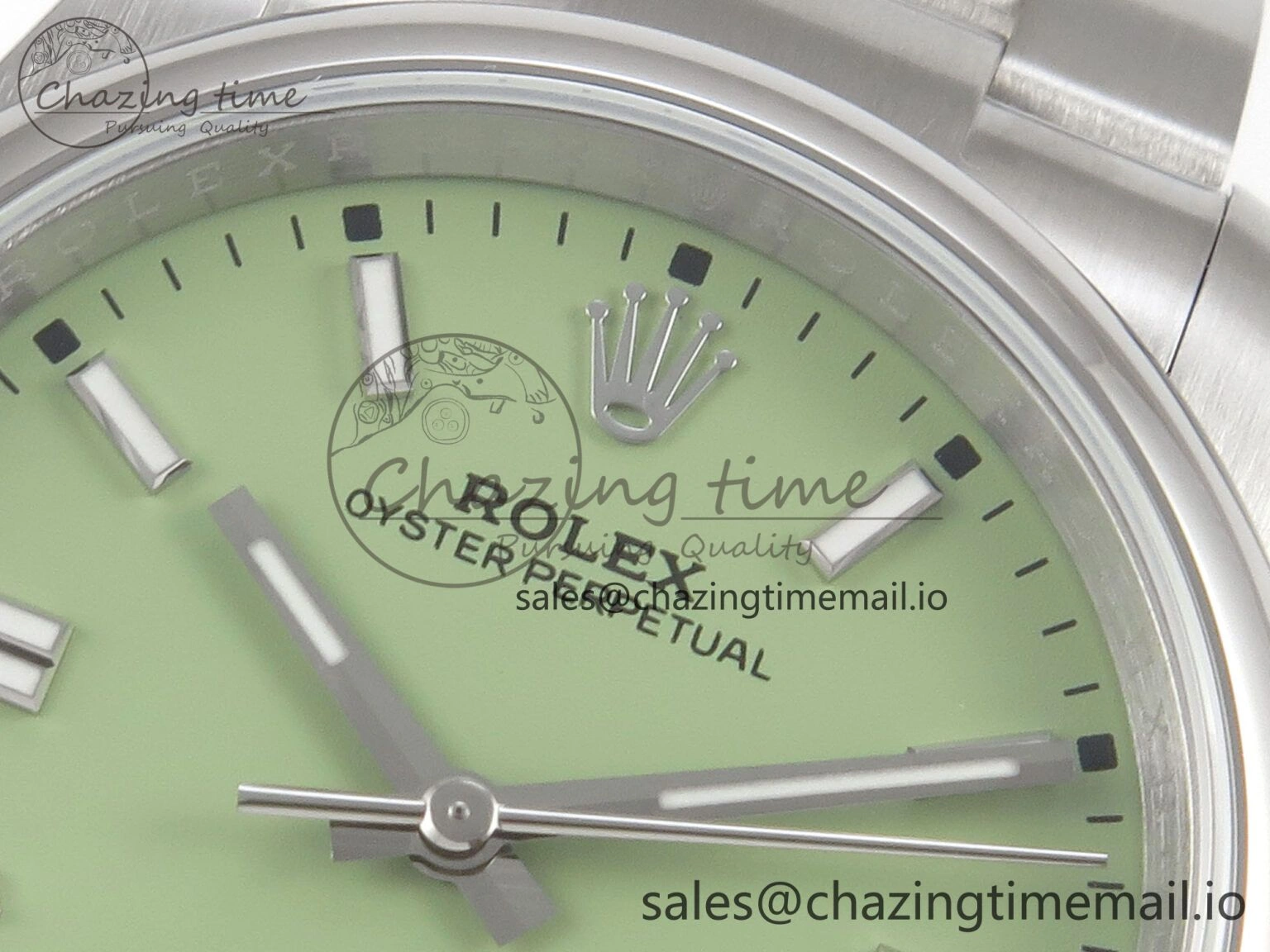 HighQuality 2025 Oyster Perpetual 126000 36mm KRF 1:1 Best Edition 904L Steel Pistachio Green Dial VR 127