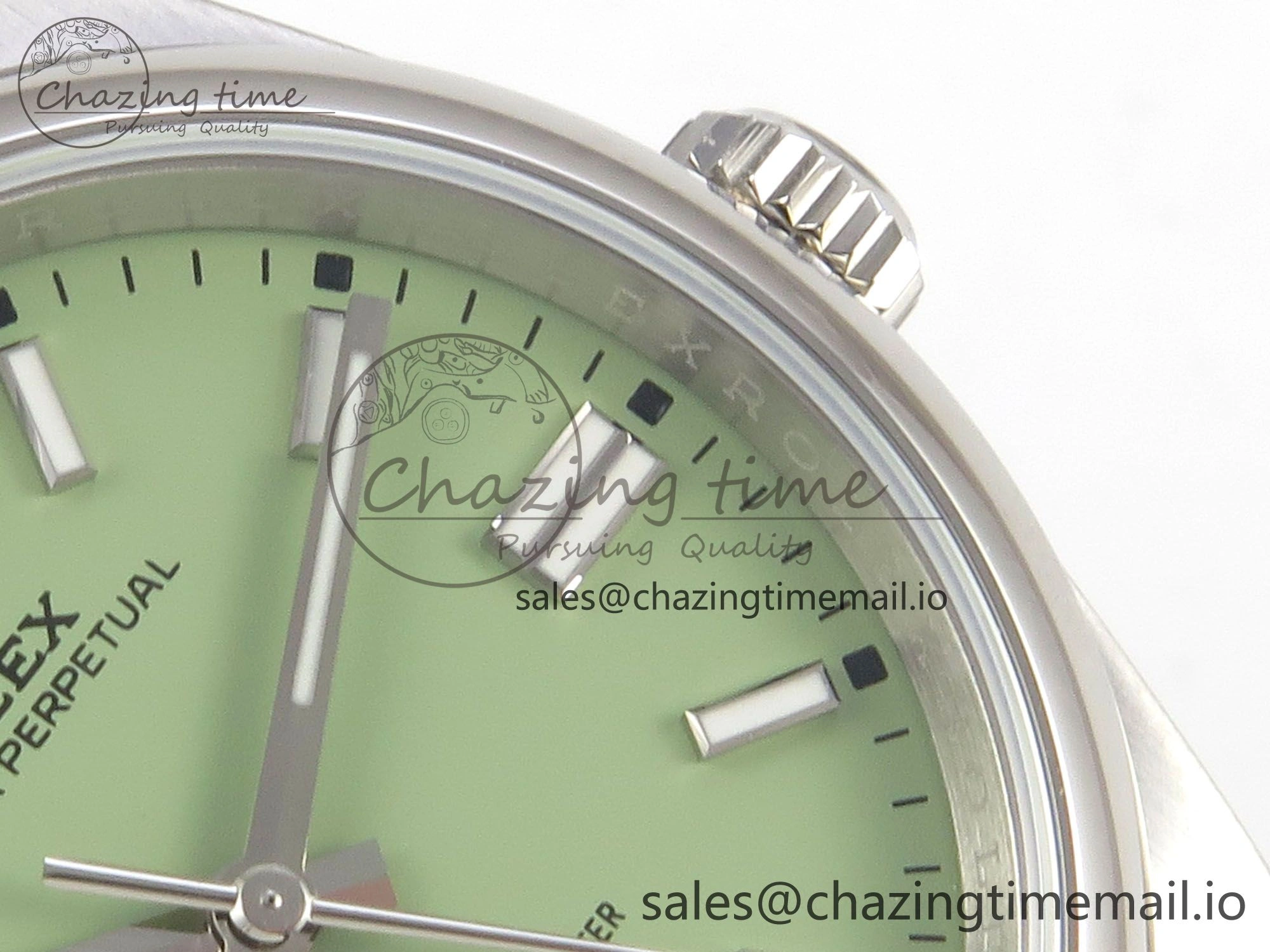 HighQuality 2025 Oyster Perpetual 126000 36mm KRF 1:1 Best Edition 904L Steel Pistachio Green Dial VR 127