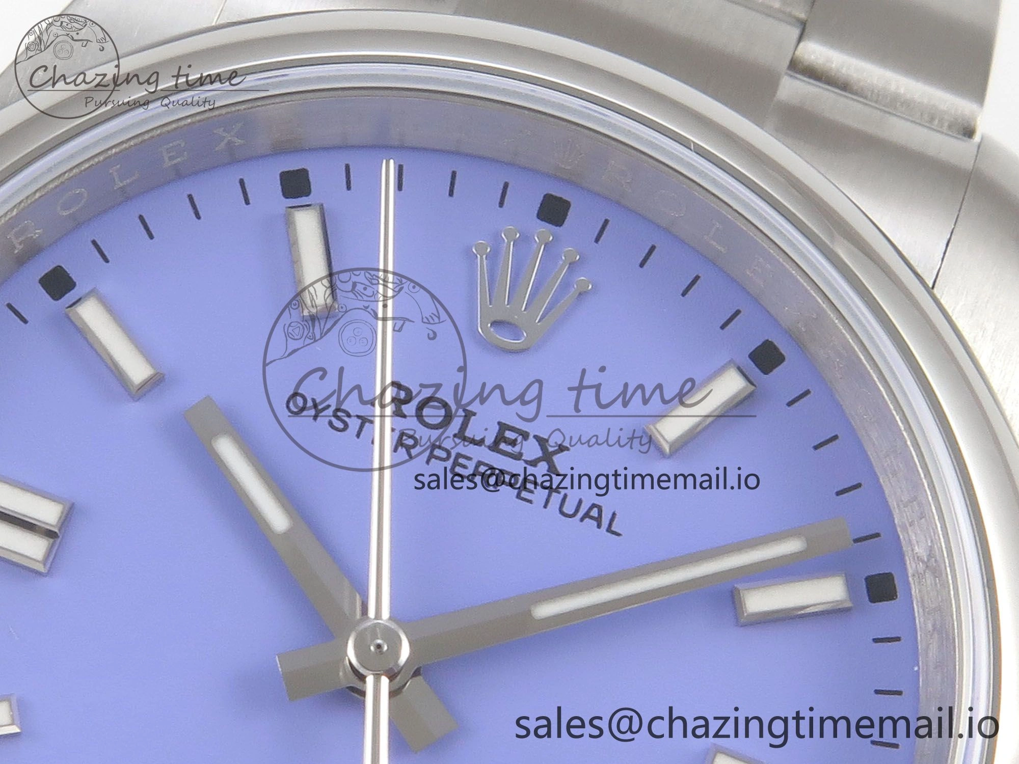 Casual 2025 Oyster Perpetual 126000 36mm KRF 1:1 Best Edition 904L Steel Purple Dial A 129