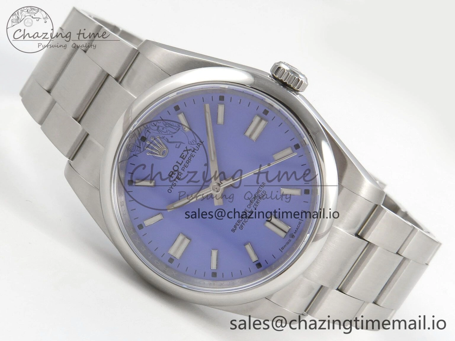 2025 Oyster Perpetual 126000 36mm KRF 1:1 Best Edition 904L Steel Purple Dial VR Timeless 130