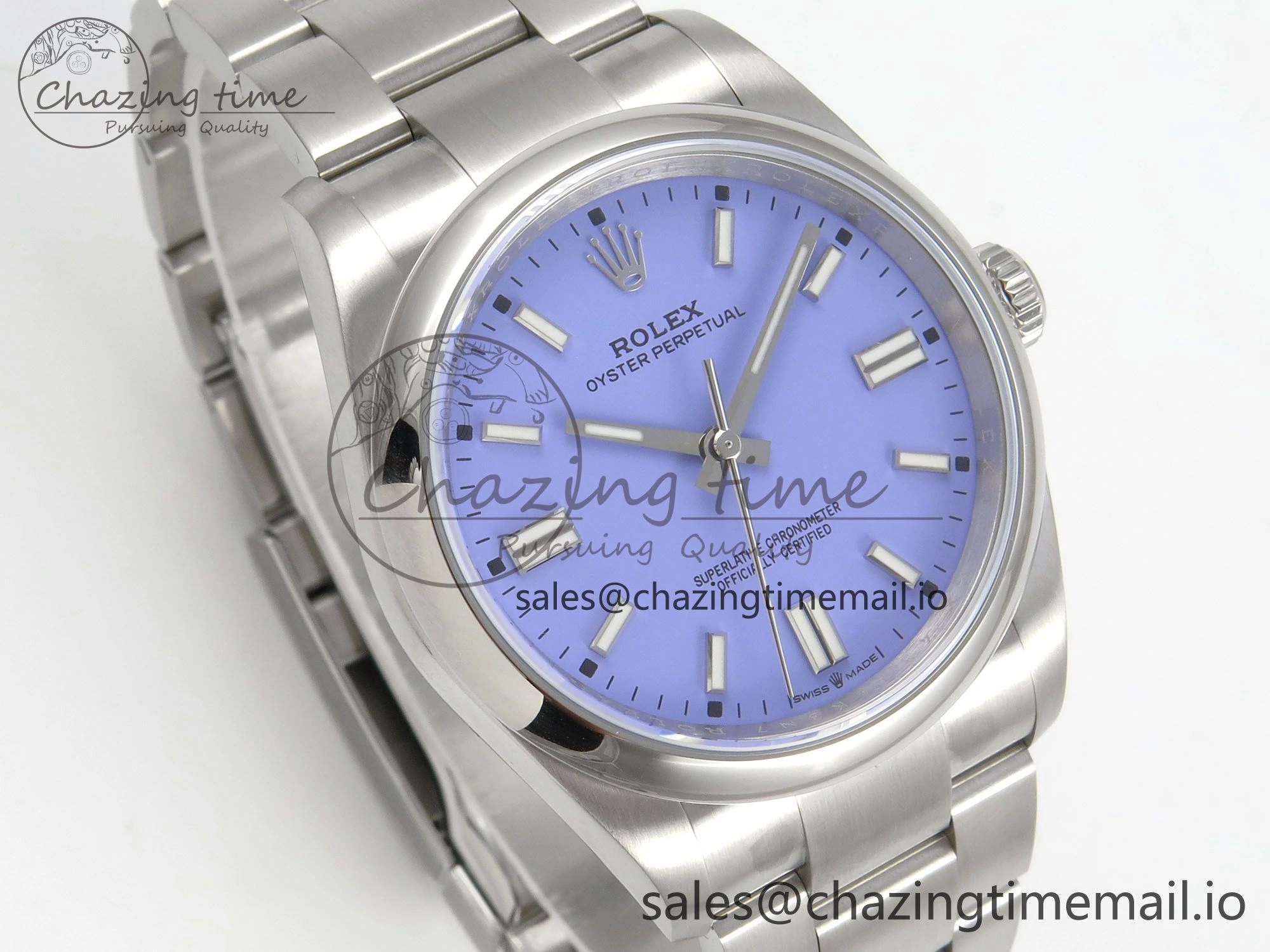 2025 Oyster Perpetual 126000 36mm KRF 1:1 Best Edition 904L Steel Purple Dial VR Timeless 130