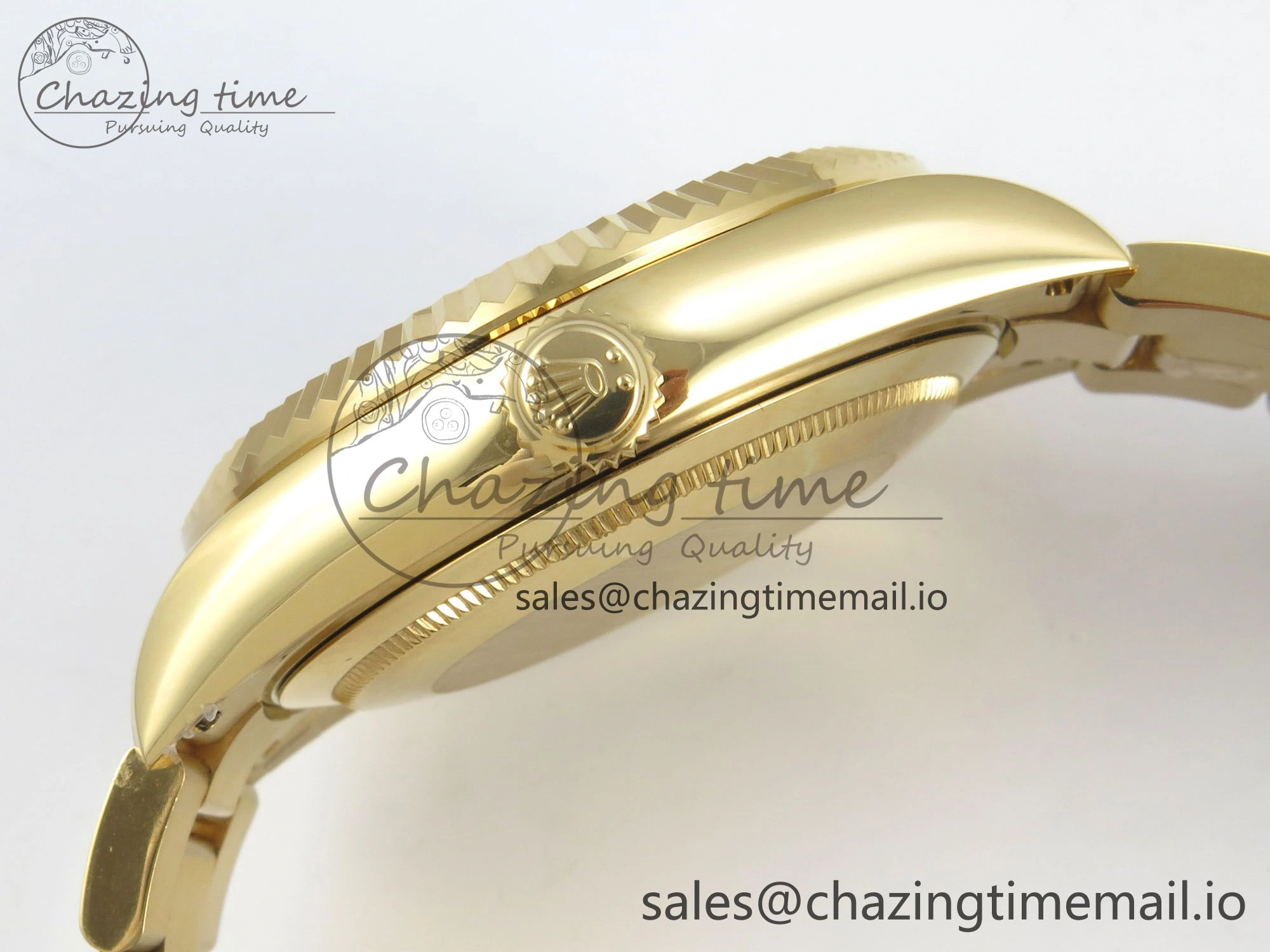 WellDesigned 2025 Skydweller 336938 YG Noob 1:1 Best Edition Green Dial on YG Oyster Bracelet A9002 V 156