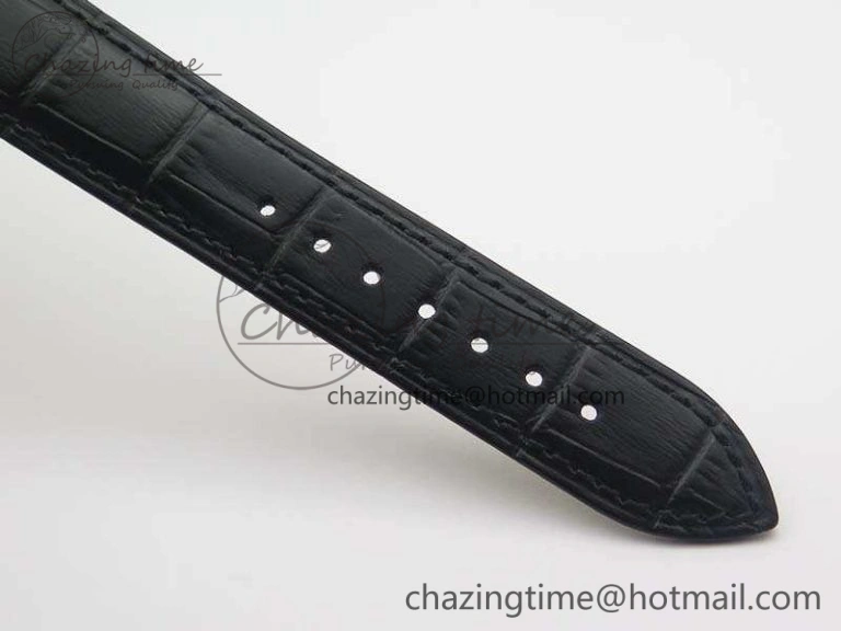 6102P Moon RG Black Dial On Leather Strap A GoodFit 9010