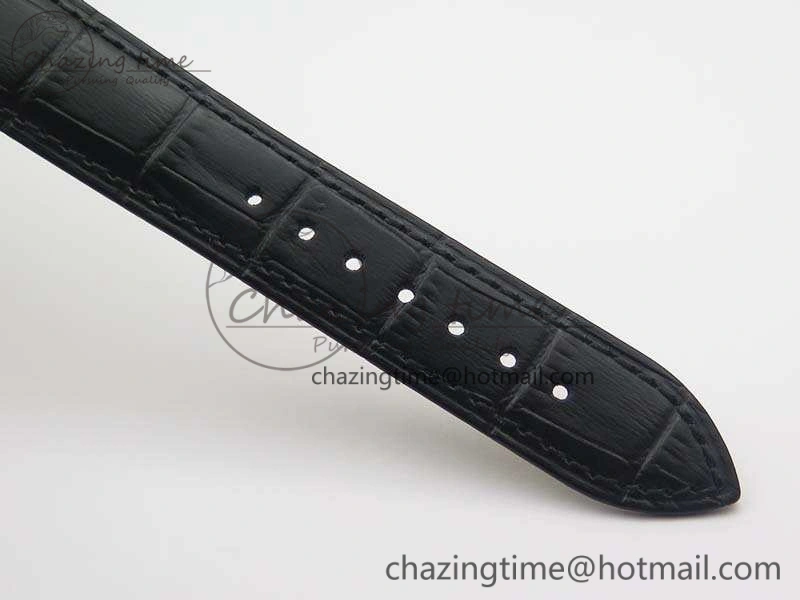 6102P Moon RG Black Dial On Leather Strap A GoodFit 9010
