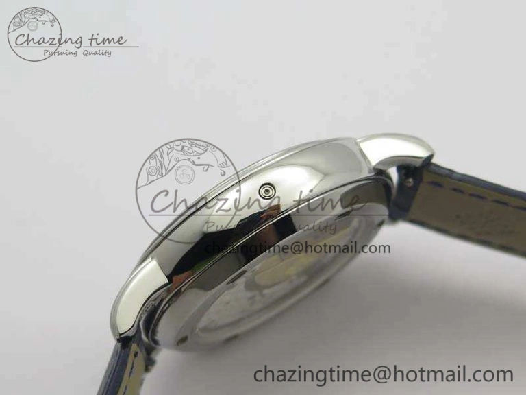 6102P Moon SS Blue Dial Diamond Bezel On Leather Strap A TravelReady 9012