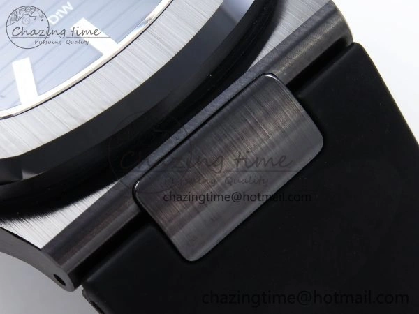 NewStyle AET Nautilus 5711 Black Ceramic AMGF Best Edition Black Dial on Black Rubber Strap MIYOTA 8754