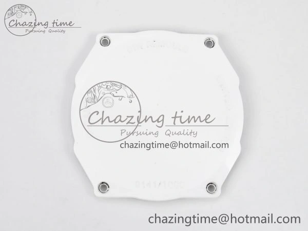 GoodFit AET Nautilus 5711 White Ceramic AMGF Best Edition White Dial on White Rubber Strap MIYOTA 8751