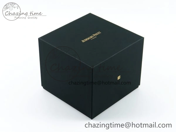AUDEMARS PIGUET NEW GREEN WOODEN WATCH BOX AND PAPERS IMPORTANT NOTE ZipUp 4173