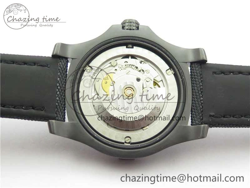 AVENGER BLACKBIRD V17311 DLC ZF 1:1 Best Edition Black Dial on Nylon Strap A2824 V Original 5563