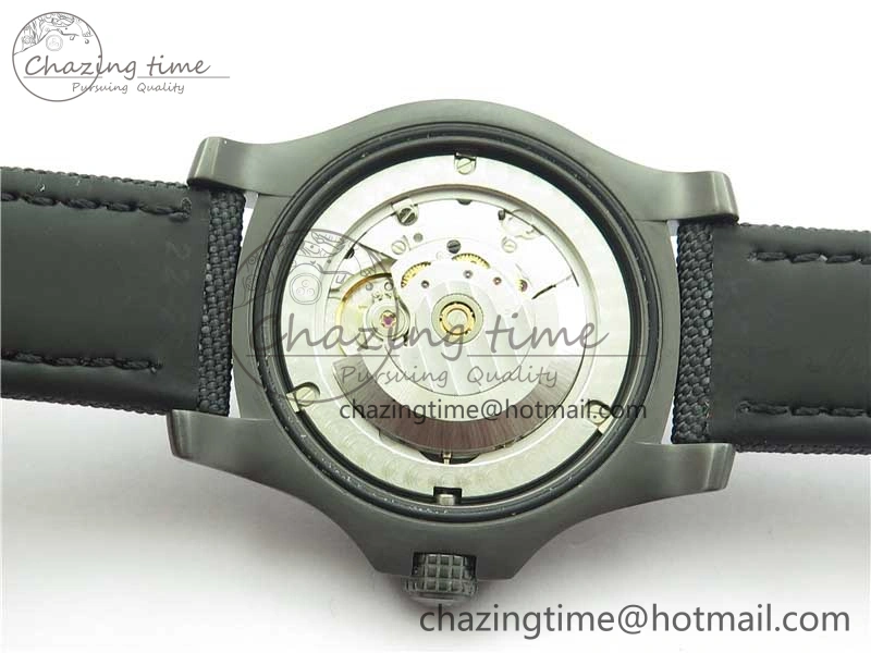 AVENGER BLACKBIRD V17311 DLC ZF 1:1 Best Edition Black Dial on Nylon Strap A2824 V Original 5563