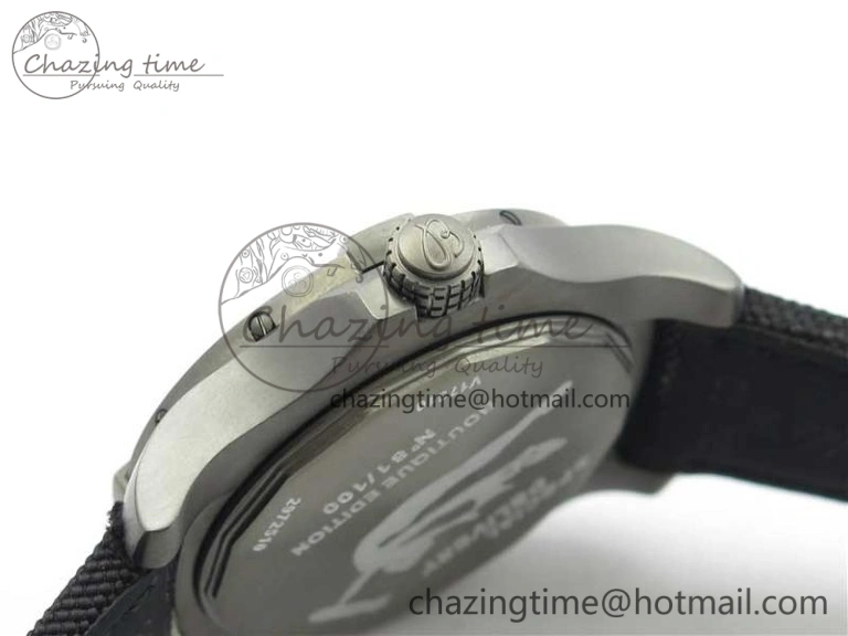 AVENGER Boutique Edition V17310 Dia Bezel Ti DLC 1:1 Best Edition Yellow Dial on Nylon Strap A Tailored 5577