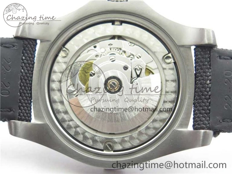 AVENGER Boutique Edition V17310 Dia Bezel Ti DLC 1:1 Best Edition Yellow Dial on Nylon Strap A Tailored 5577