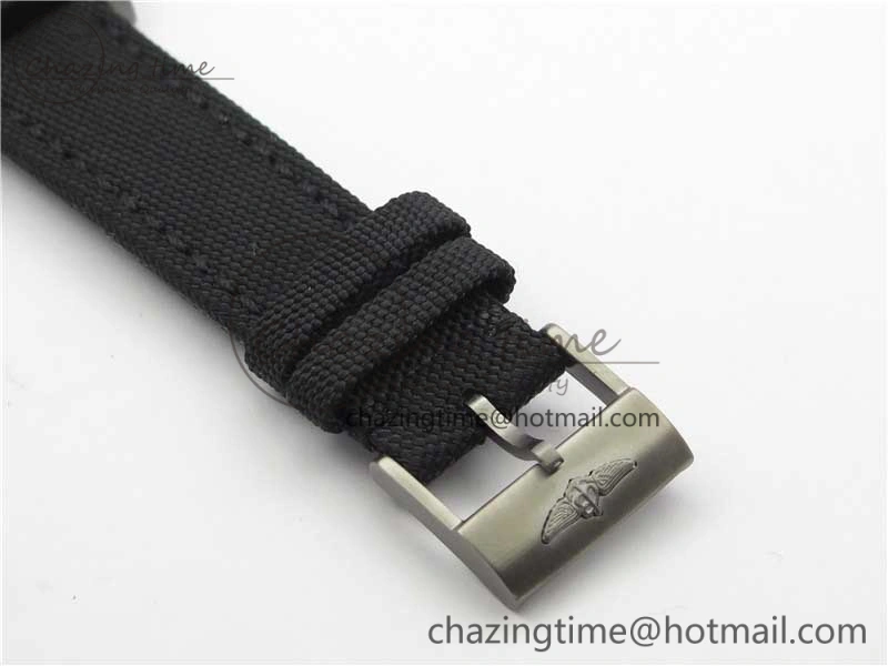 AVENGER Boutique Edition V17310 Dia Bezel Ti DLC 1:1 Best Edition Yellow Dial on Nylon Strap A Tailored 5577