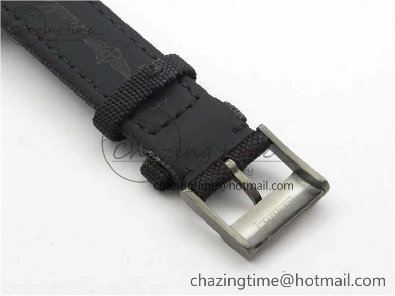 AVENGER Boutique Edition V17310 Dia Bezel Ti DLC 1:1 Best Edition Yellow Dial on Nylon Strap A Tailored 5577