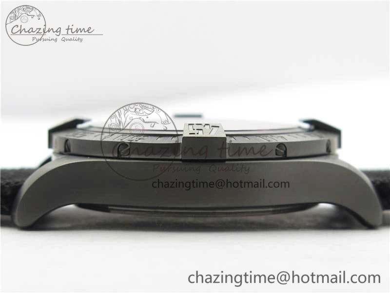 AVENGER Boutique Edition V17310 Ti DLC 1:1 Best Edition Black CF Dial on Nylon Strap A Practical 5575