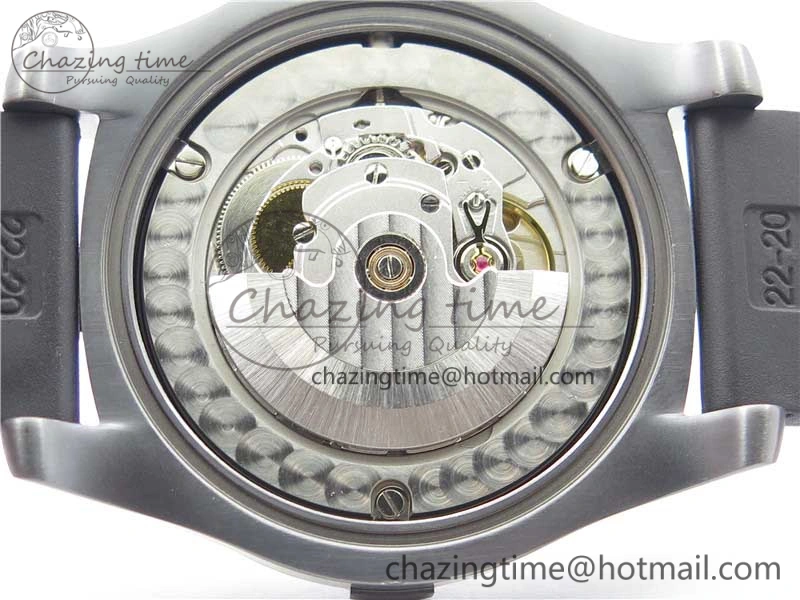 AVENGER Boutique Edition V17310 Ti DLC 1:1 Best Edition Yellow Dial on Rubber Strap A NewStyle 5576