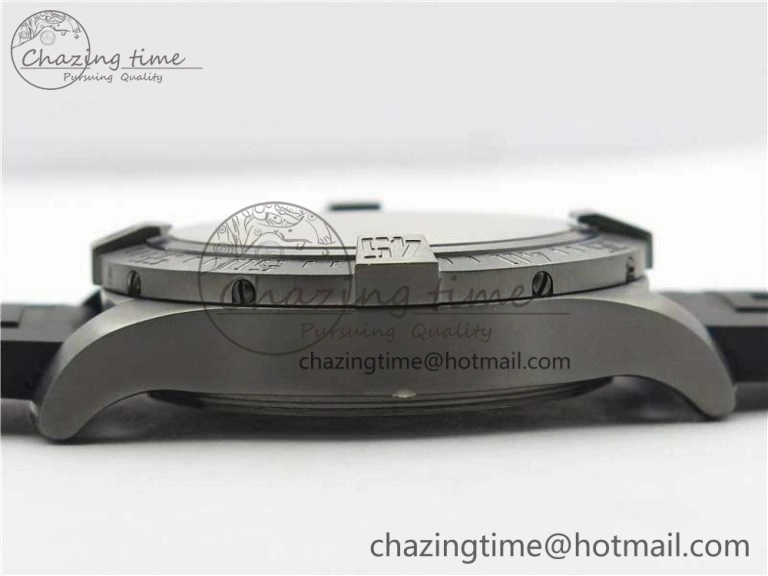 AVENGER Boutique Edition V17310 Ti DLC 1:1 Best Edition Yellow Dial on Rubber Strap A NewStyle 5576