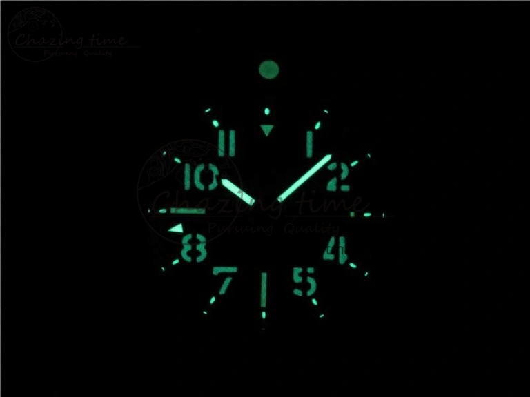 Sustainable AVENGER V32395 Ti DLC 1:1 Best Edition Black Dial on Leather Strap A 5574