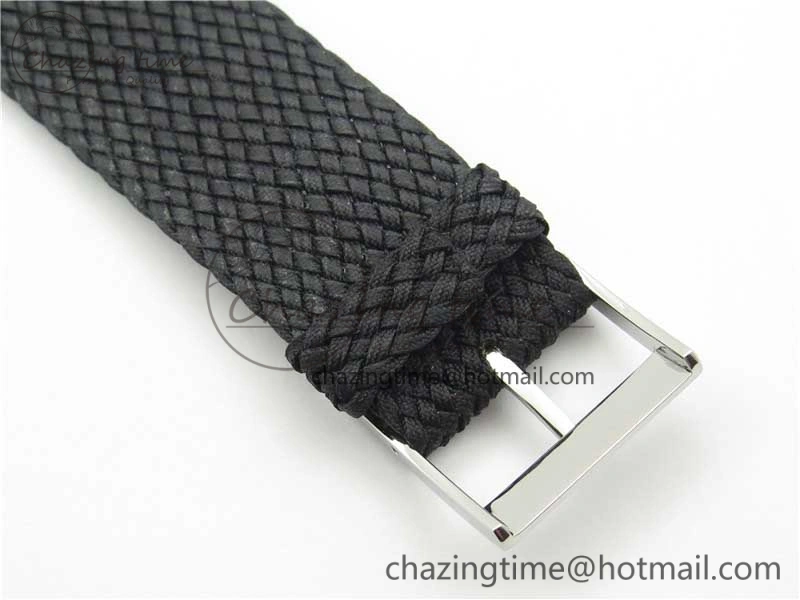 Ahoi Atlantik 555 SS MKS 1:1 Best Edition Black Dial On Nylon Strap Seagull movement Comfortable 7630