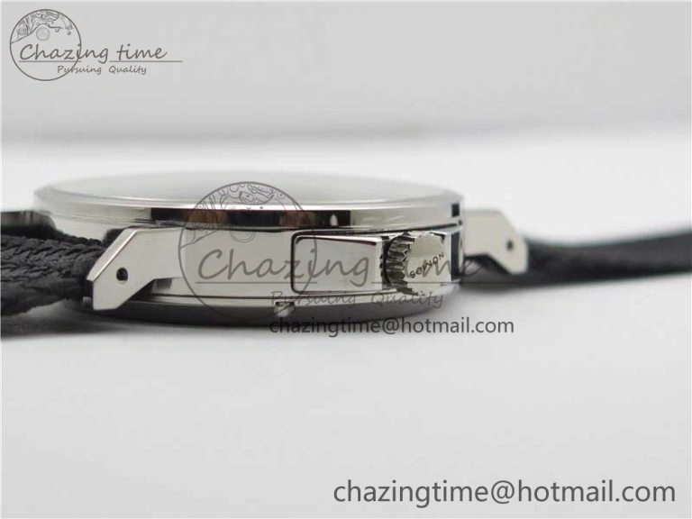 Attractive Ahoi Atlantik 555 SS MKS 1:1 Best Edition White Dial On Nylon Strap Seagull movement 7631