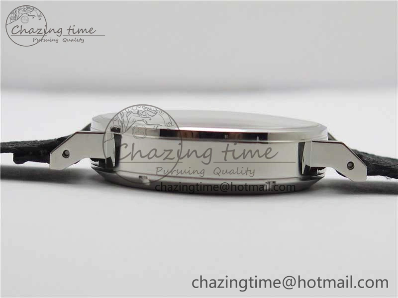 Attractive Ahoi Atlantik 555 SS MKS 1:1 Best Edition White Dial On Nylon Strap Seagull movement 7631