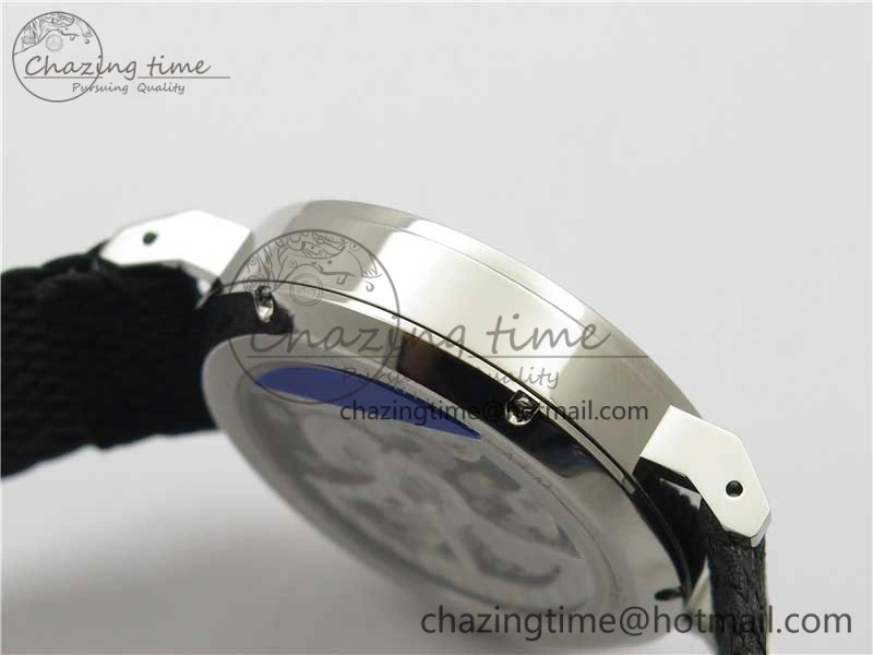 Attractive Ahoi Atlantik 555 SS MKS 1:1 Best Edition White Dial On Nylon Strap Seagull movement 7631