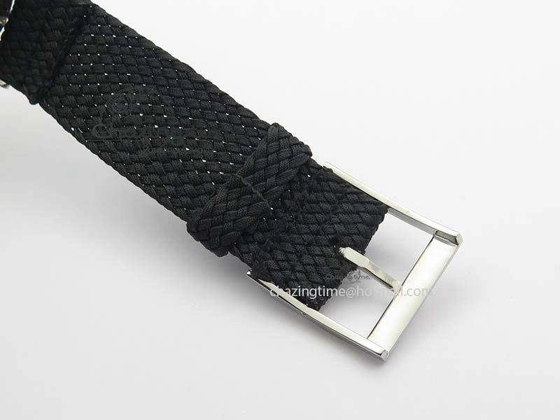 StreetReady Ahoi Atlantik SS Blue Dial On Black Textile Strap A 7635