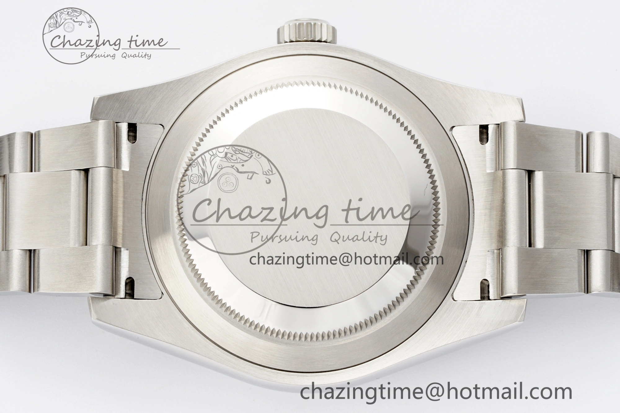 Air-King 116900 JDF 1:1 Best Edition 904L Steel Black Dial on SS Bracelet A Effortless 2062