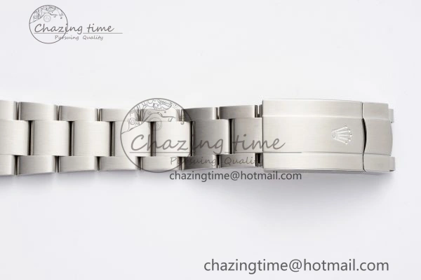 Air-King 116900 JDF 1:1 Best Edition 904L Steel Black Dial on SS Bracelet A Effortless 2062