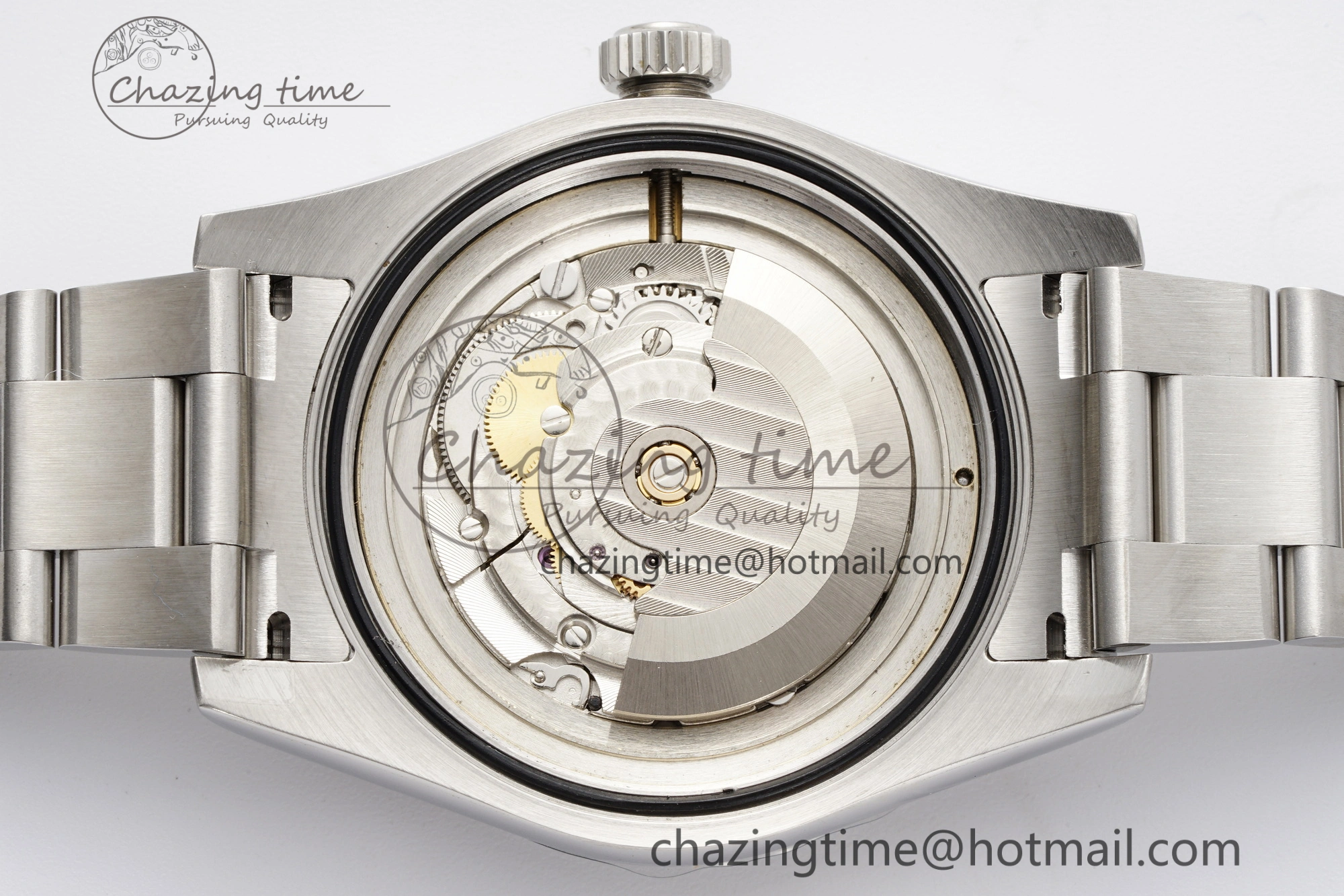 Air-King 116900 JDF 1:1 Best Edition 904L Steel Black Dial on SS Bracelet A Effortless 2062