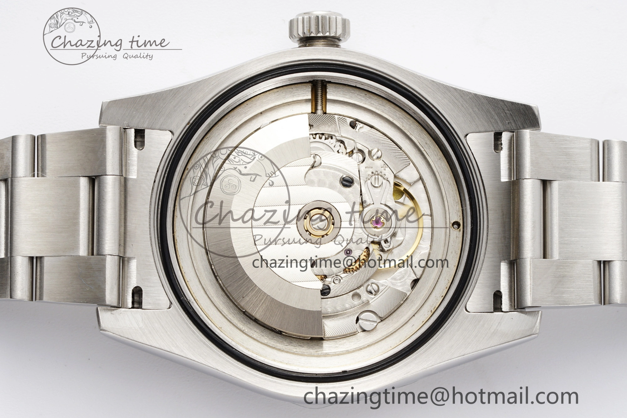 Air-King 116900 JDF 1:1 Best Edition 904L Steel Black Dial on SS Bracelet A Effortless 2062