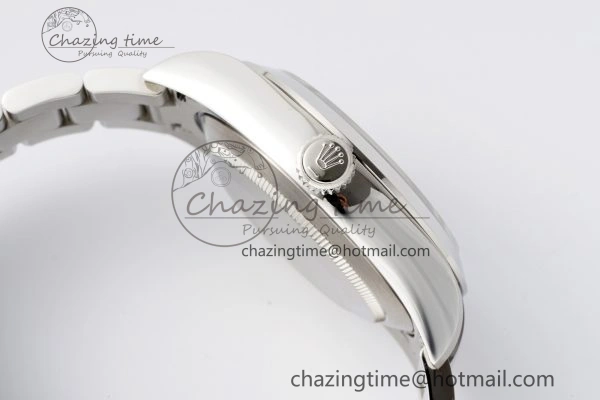 Air-King 116900 JDF 1:1 Best Edition 904L Steel Black Dial on SS Bracelet A Effortless 2062