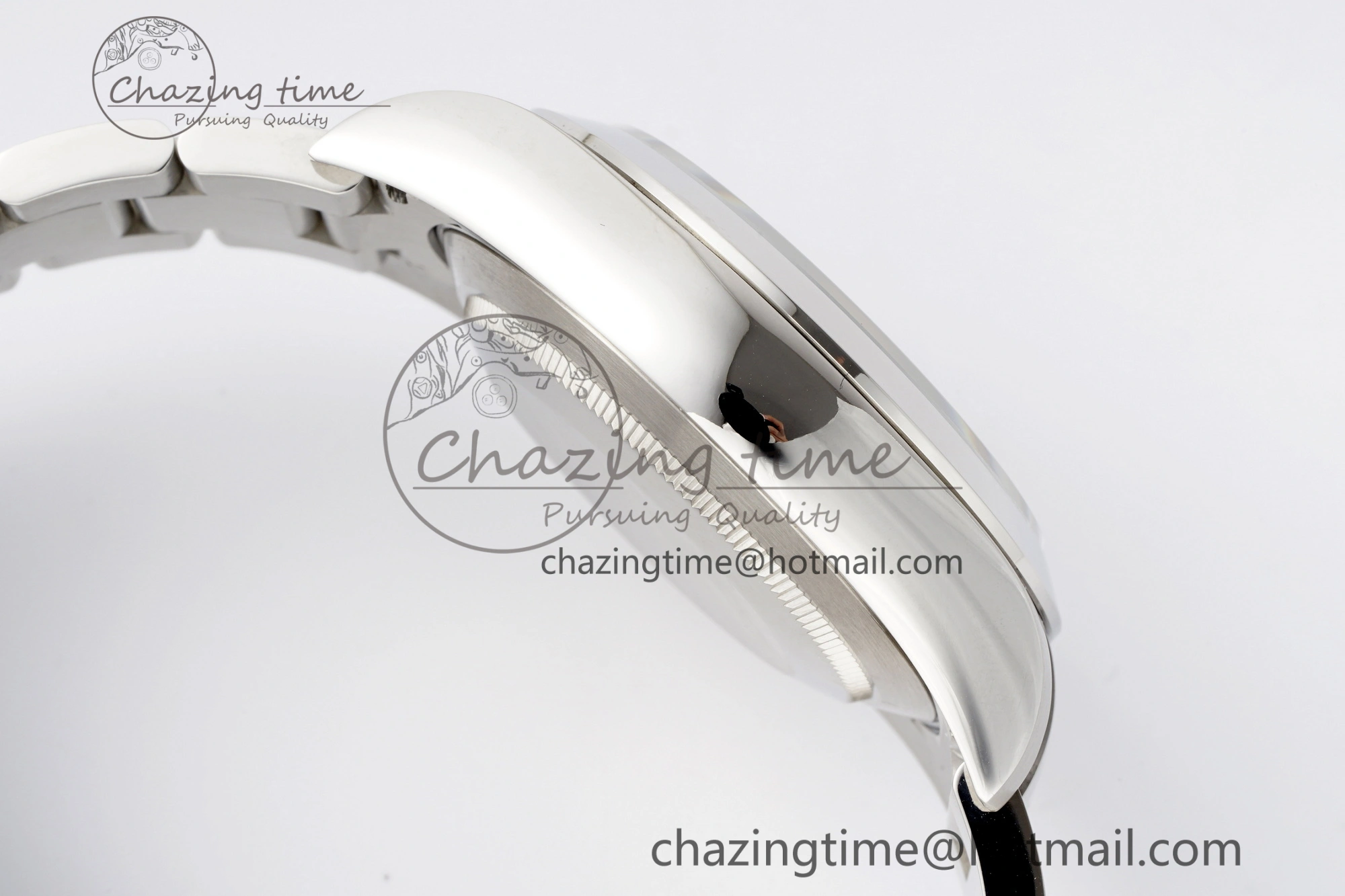Air-King 116900 JDF 1:1 Best Edition 904L Steel Black Dial on SS Bracelet A Effortless 2062
