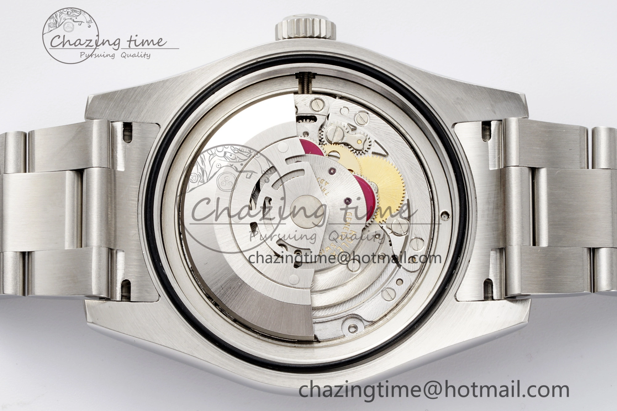 Chic Air-King 116900 JDF 1:1 Best Edition 904L Steel Black Dial on SS Bracelet SA 2061