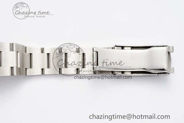 Chic Air-King 116900 JDF 1:1 Best Edition 904L Steel Black Dial on SS Bracelet SA 2061