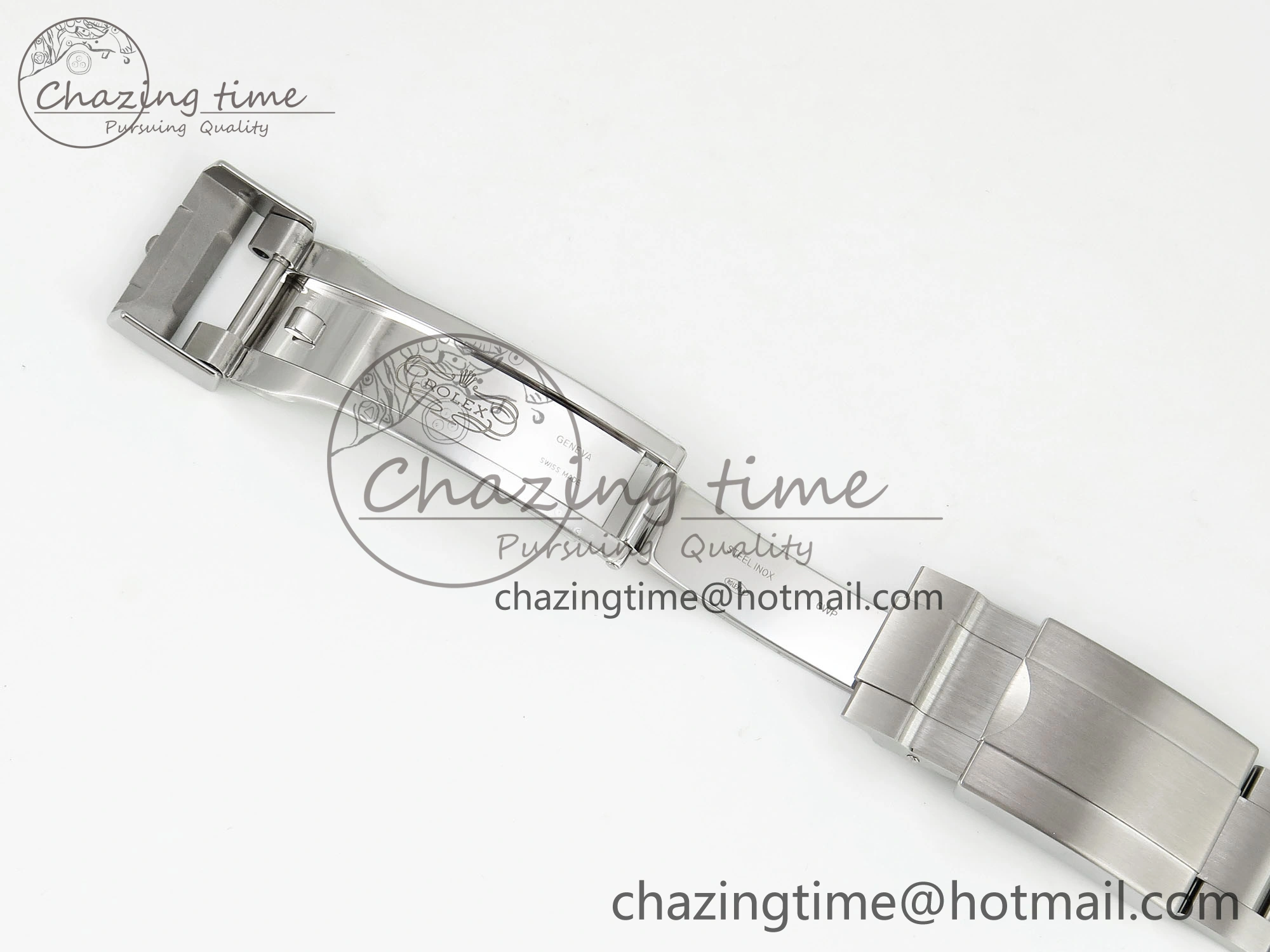 Neat Air-King 126900 Clean 1:1 Best Edition 904L Steel Black Dial on SS Bracelet VR 1703