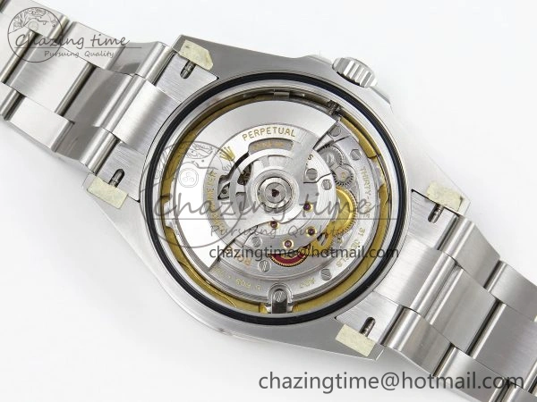 Neat Air-King 126900 Clean 1:1 Best Edition 904L Steel Black Dial on SS Bracelet VR 1703