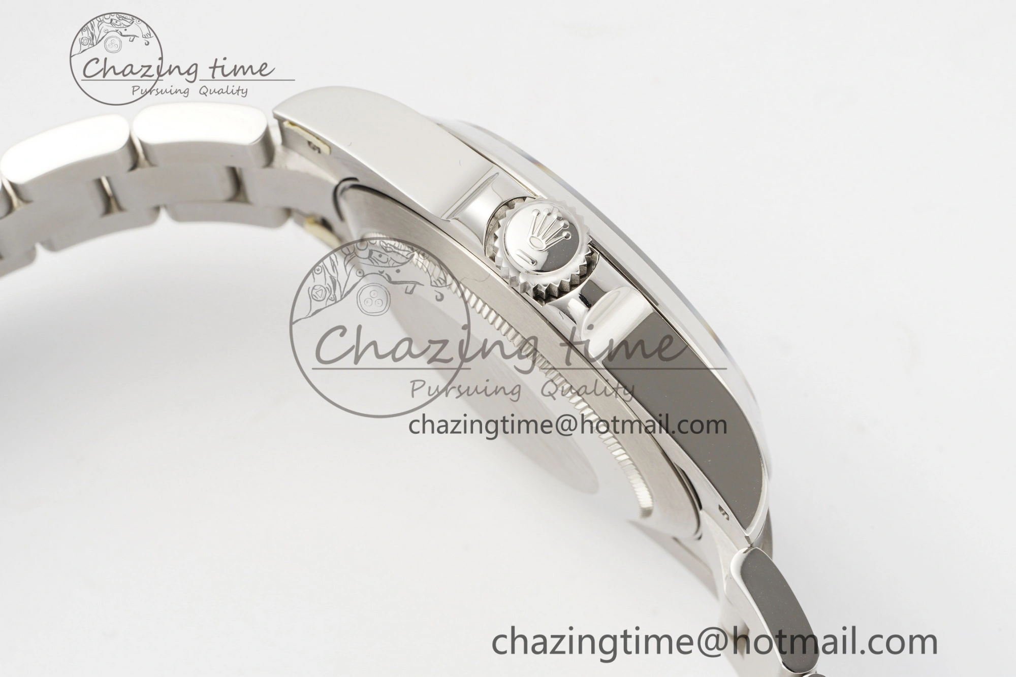 Air-King 126900 JDF 1:1 Best Edition 904L Steel Black Dial on SS Bracelet VR ZipUp 1953