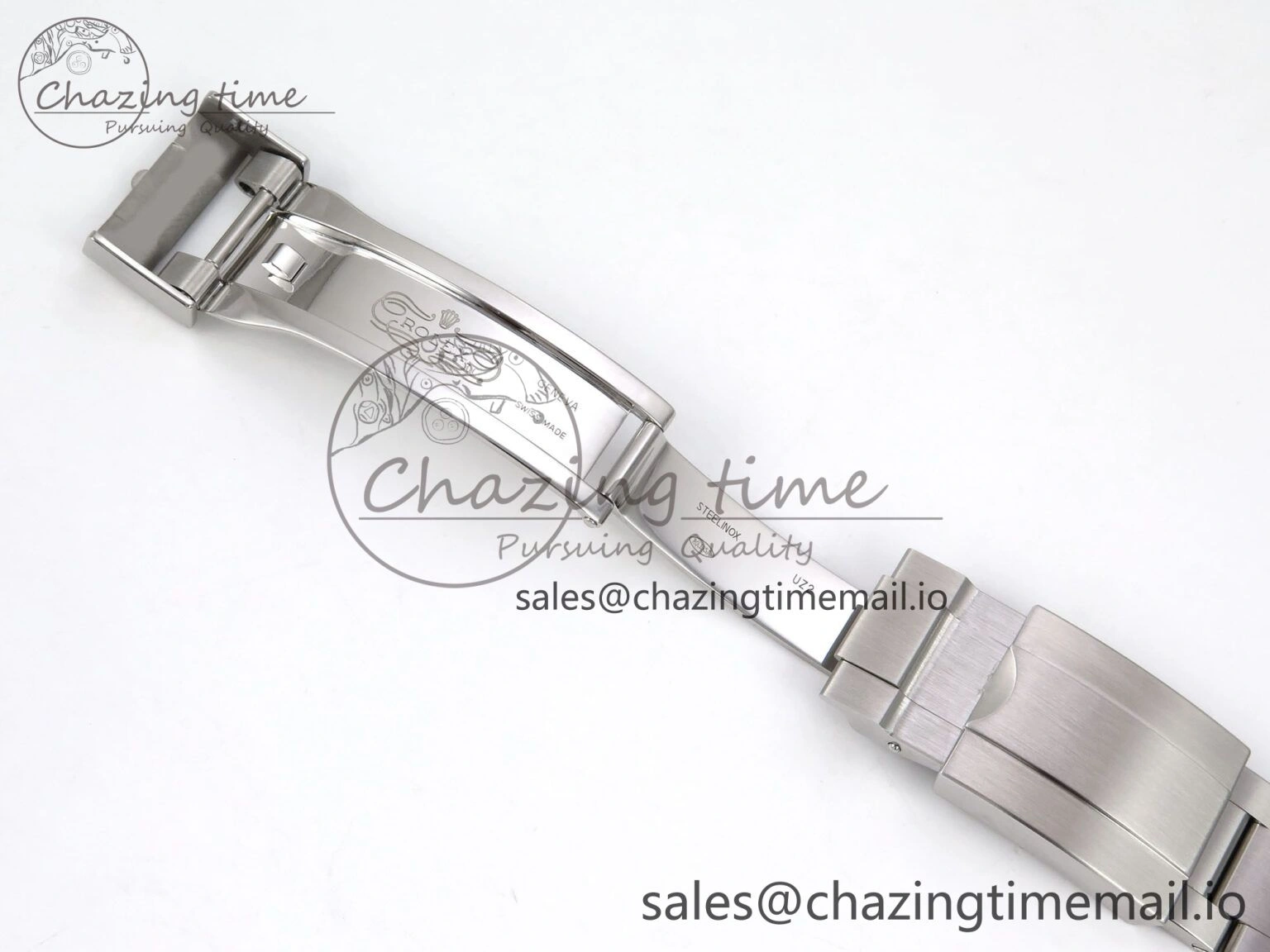Air-King 126900 VSF 1:1 Best Edition 904L Steel Black Dial on SS Bracelet VS EyeCatching 1284