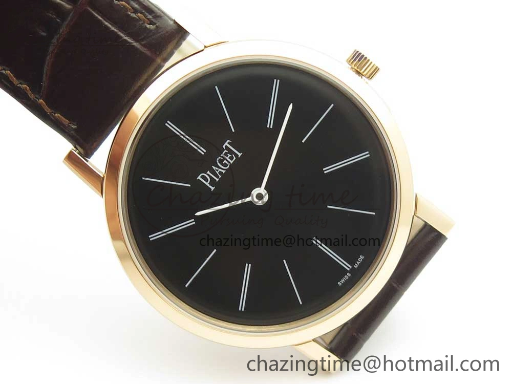 Altiplano RG BBR Best Edition Black Dial on Brown Leather Strap A430P Seasonal 9110