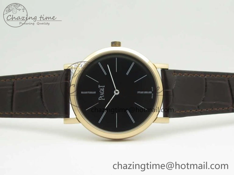 Altiplano RG BBR Best Edition Black Dial on Brown Leather Strap A430P Seasonal 9110