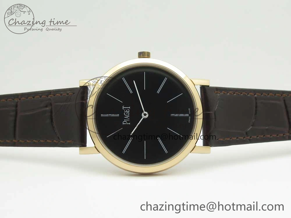 Altiplano RG BBR Best Edition Black Dial on Brown Leather Strap A430P Seasonal 9110
