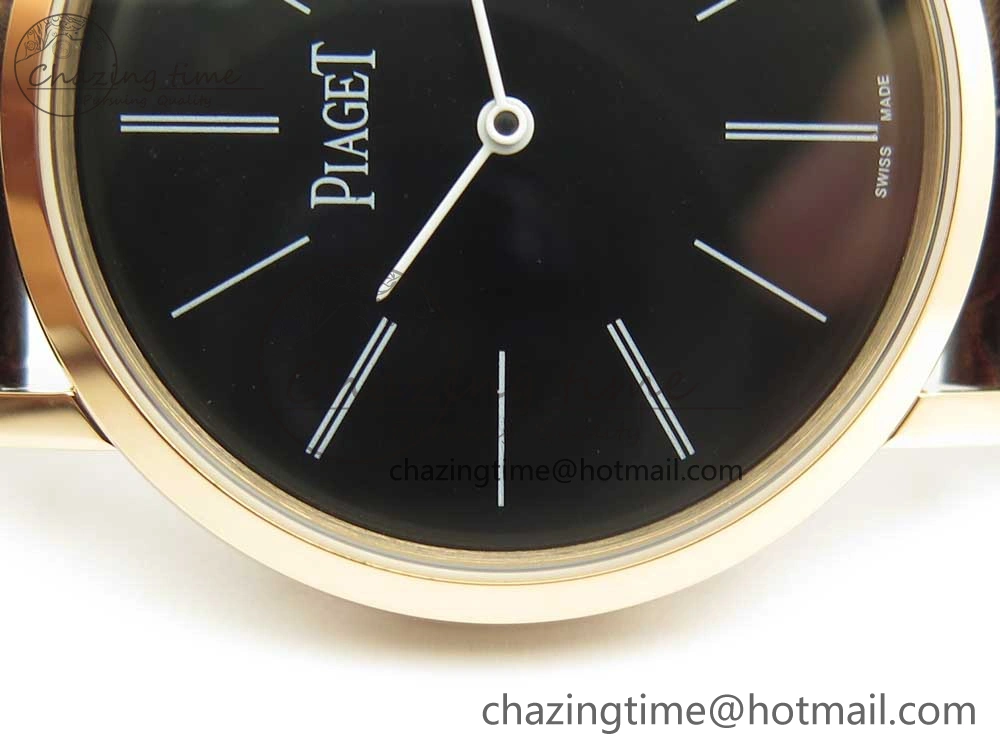 Altiplano RG BBR Best Edition Black Dial on Brown Leather Strap A430P Seasonal 9110