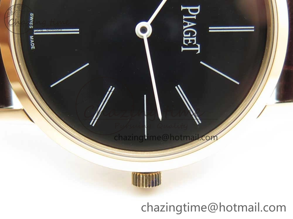 Altiplano RG BBR Best Edition Black Dial on Brown Leather Strap A430P Seasonal 9110