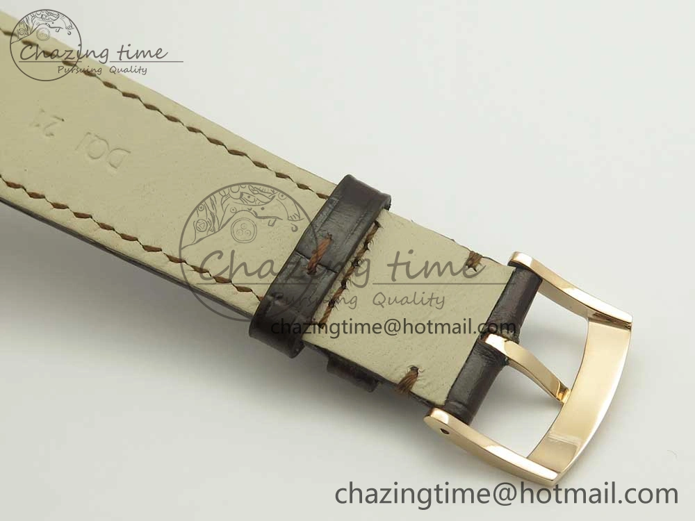 OdorResistant Altiplano RG BBR Best Edition White Dial on Brown Leather Strap A430P 9117