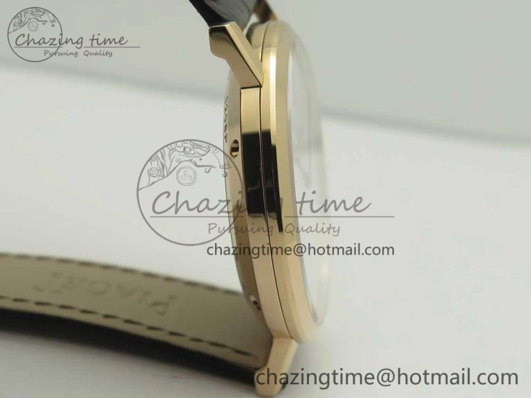 OdorResistant Altiplano RG BBR Best Edition White Dial on Brown Leather Strap A430P 9117