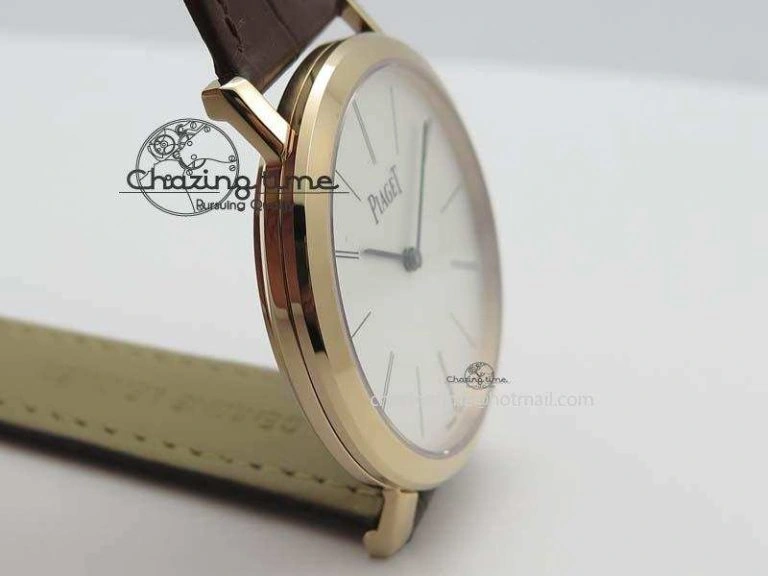 Altiplano RG UT Best Edition White Dial On Brown Leather Strap TravelReady 9133