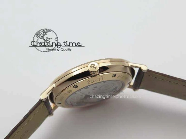 Altiplano RG UT Best Edition White Dial On Brown Leather Strap TravelReady 9133