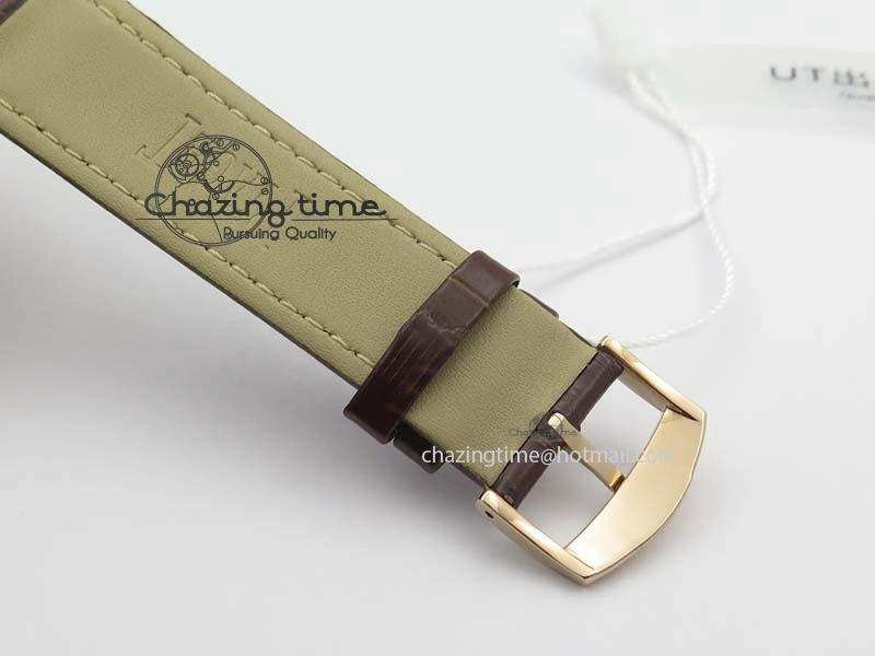 Altiplano RG UT Best Edition White Dial On Brown Leather Strap TravelReady 9133