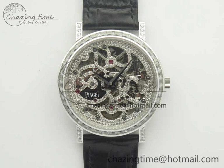 Altiplano RG UT Best Edition White Dial On Brown Leather Strap TravelReady 9133